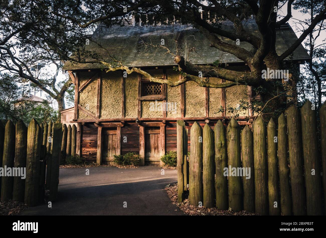 Fort Raleigh National Historic Site in in North Carolina Stock Photo