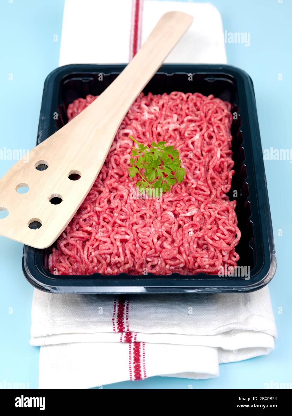 Fresh minced beef Stock Photo Alamy