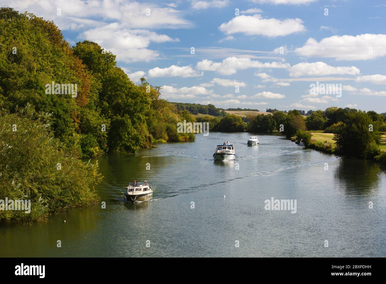 River Thames at Pangbourne Stock Photo
