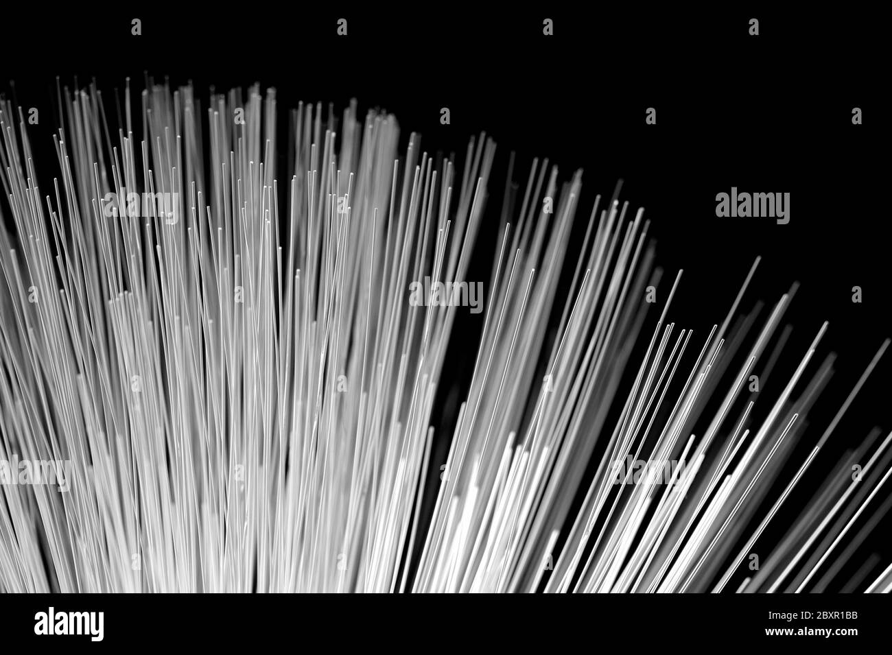 Fibre optics Stock Photo