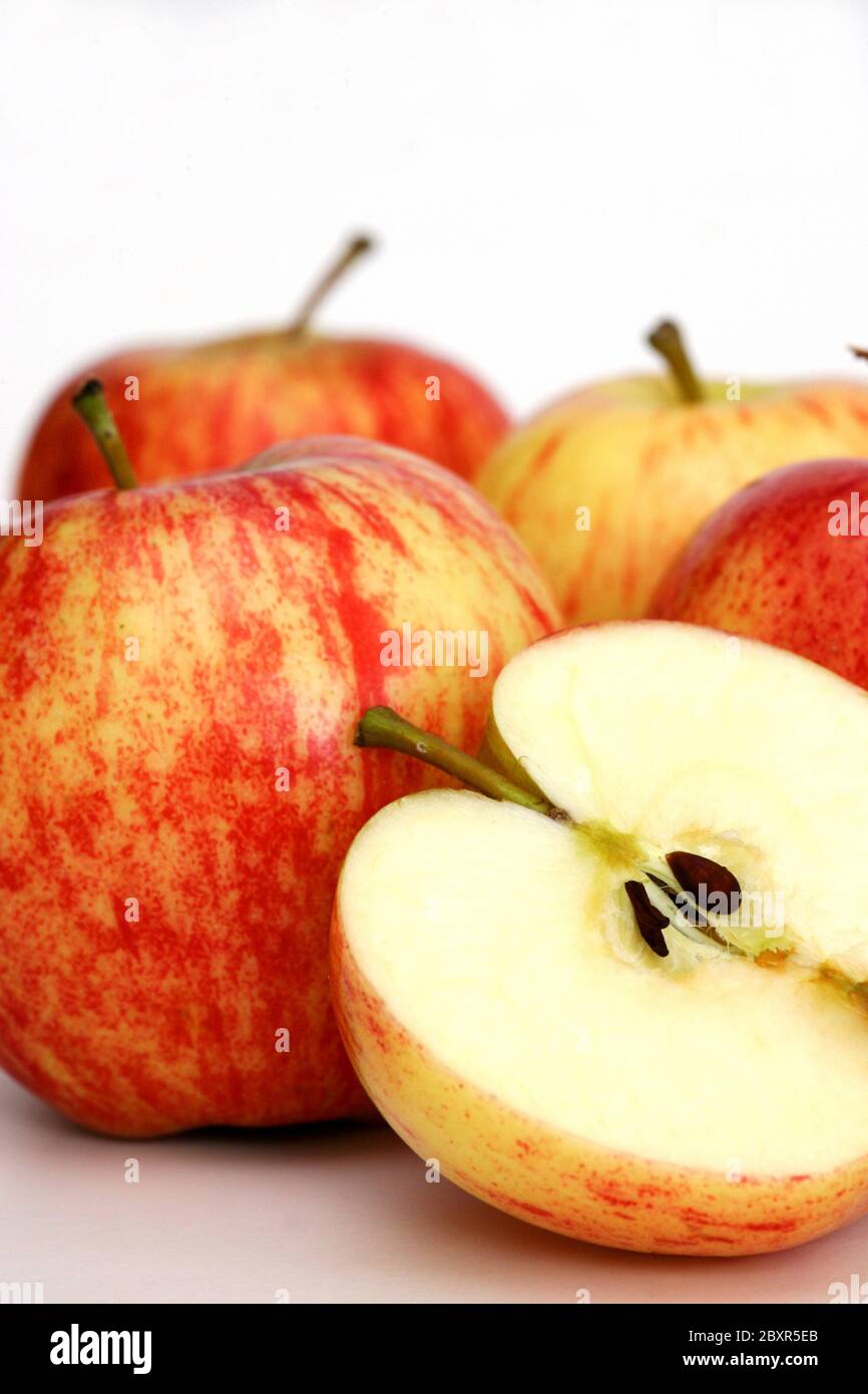 Red apples Stock Photo