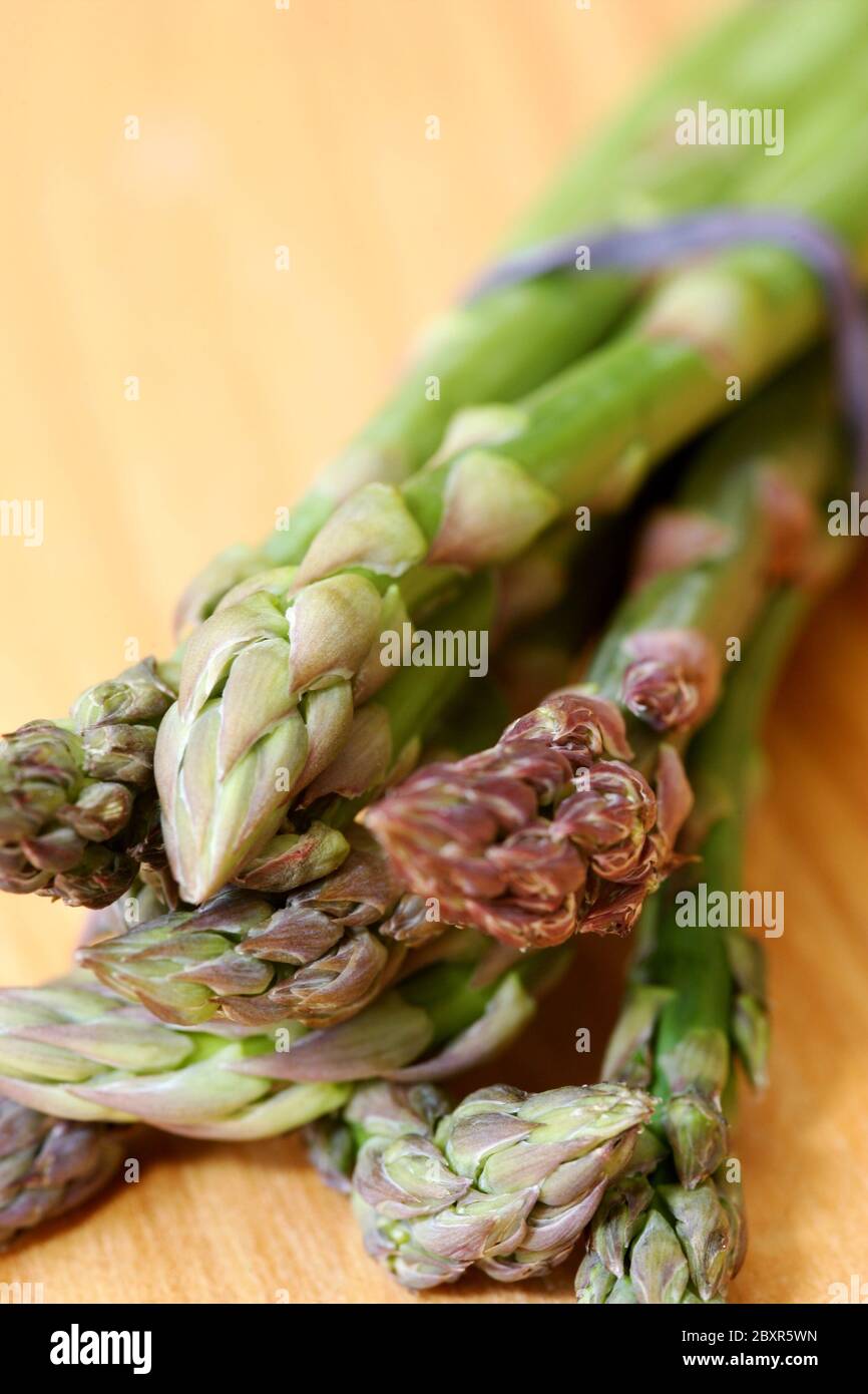 Asparagus vegetable vegetables spear spears healthy food hires stock