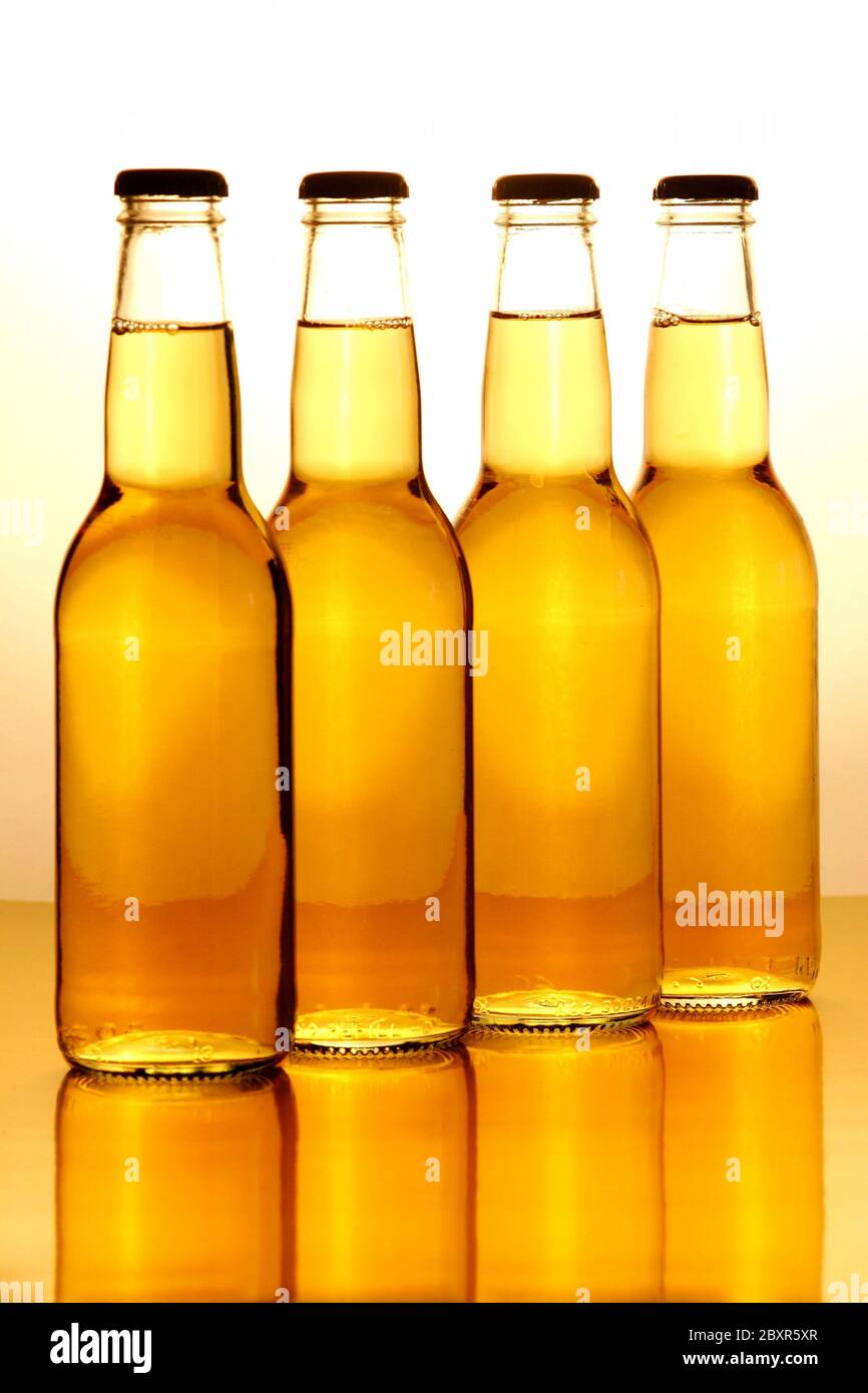 Bottles of Beer Stock Photo Alamy