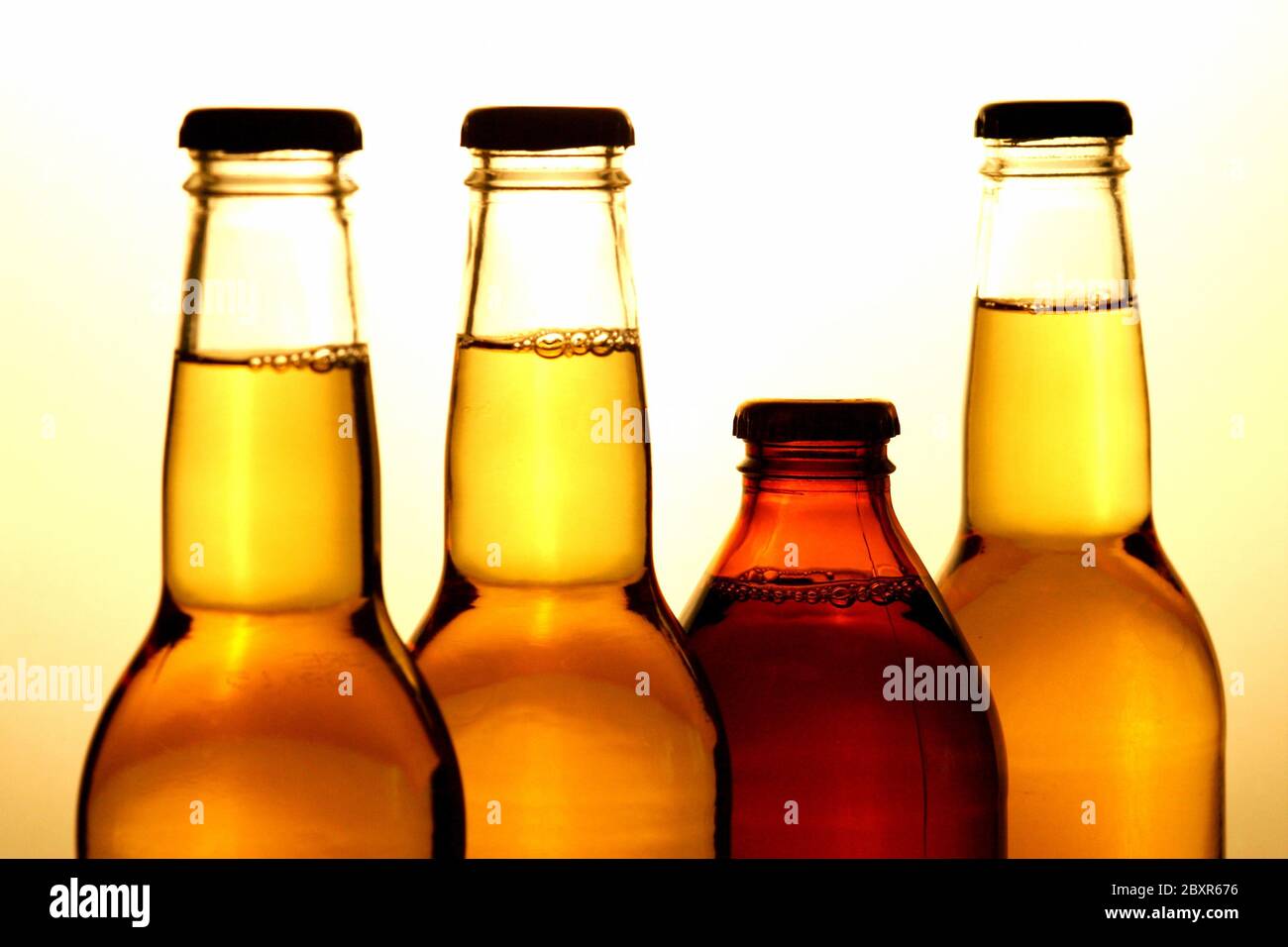 Bottles of Beer Stock Photo Alamy