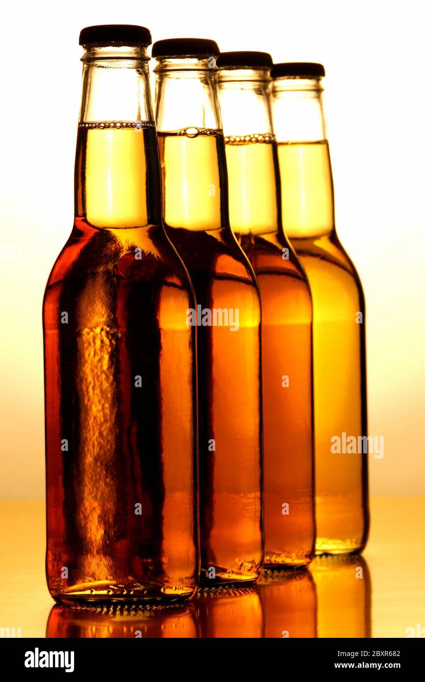Bottles of Beer Stock Photo Alamy