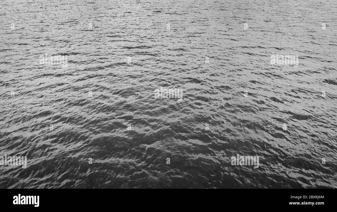 Water surface background ripple Black and White Stock Photos & Images ...