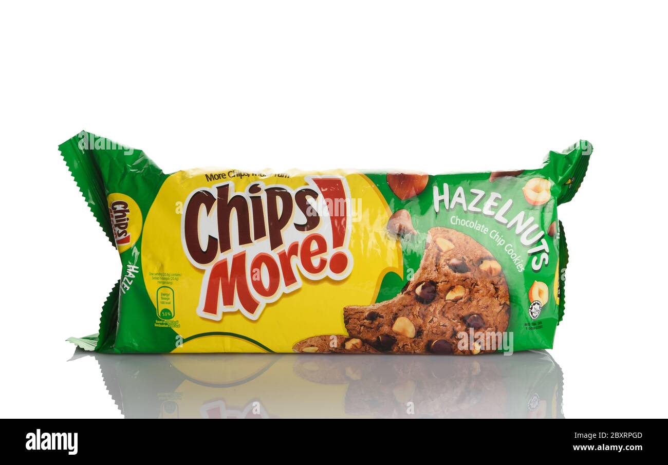 Kuching, Sarawak / Malaysia May 10, 2020 halal chocolate chip