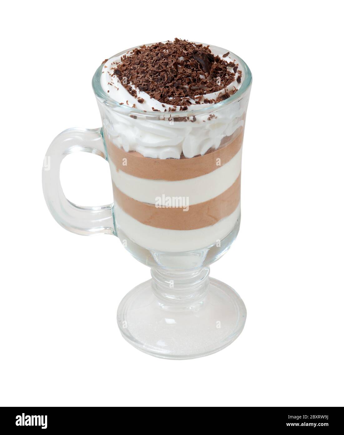 Coffee chokolate  cocktail Stock Photo