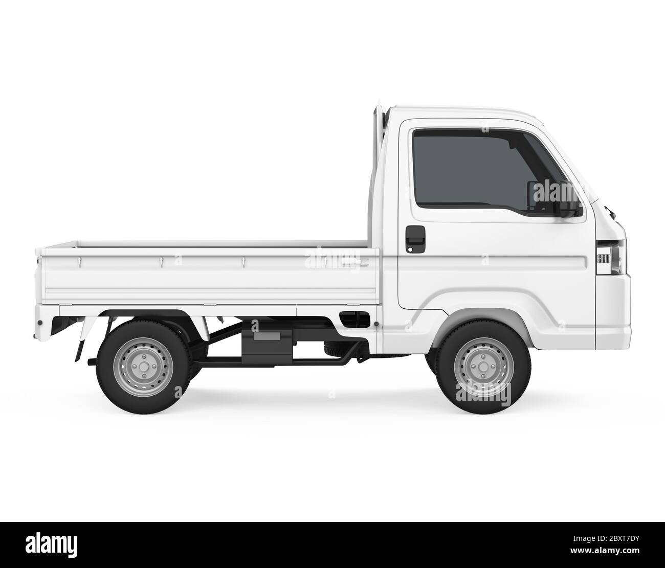 Mini Truck Isolated Stock Photo - Alamy