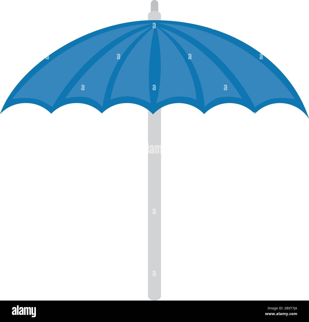 Isolated striped umbrella vector design Stock Vector Image & Art - Alamy