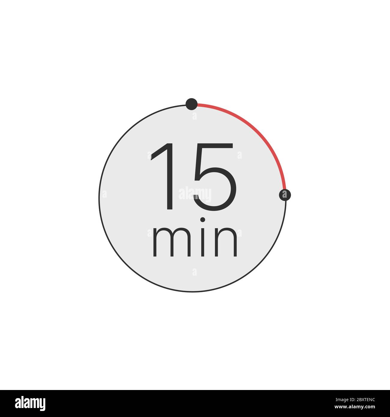 15 minutes timer, stopwatch or countdown icon. Time measure. Chronometr  icon. Stock Vector illustration isolated on white background Stock Vector  Image & Art - Alamy