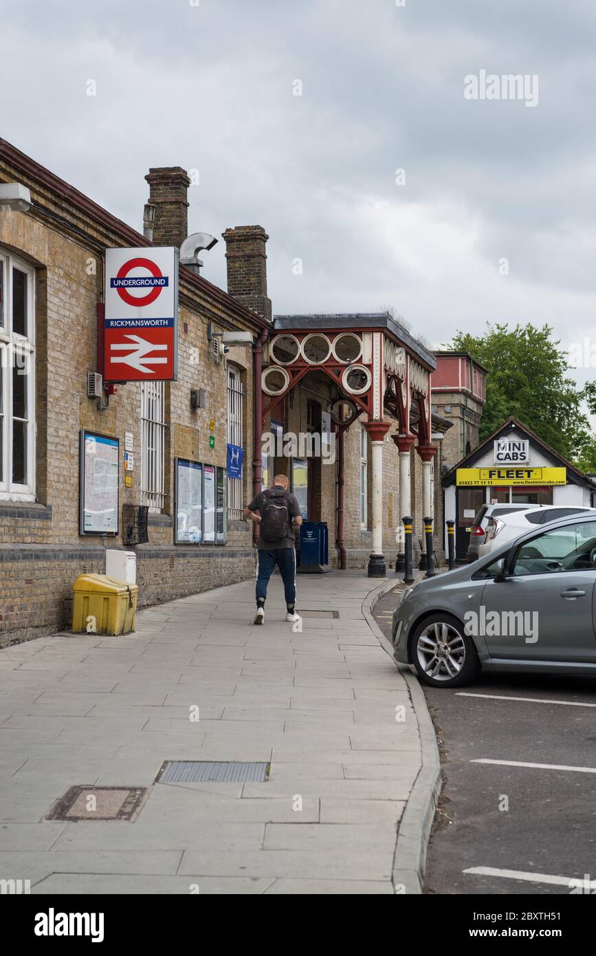 Rickmansworth London underground and Chiltern railway station
