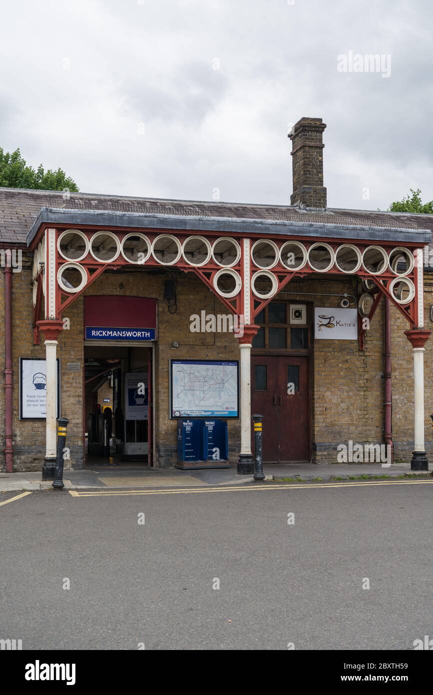 Rickmansworth London underground and Chiltern railway station
