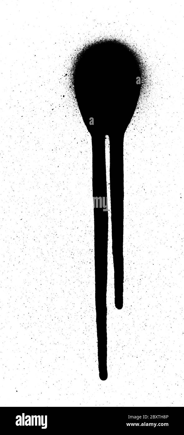 spray paint and drips Stock Photo Alamy