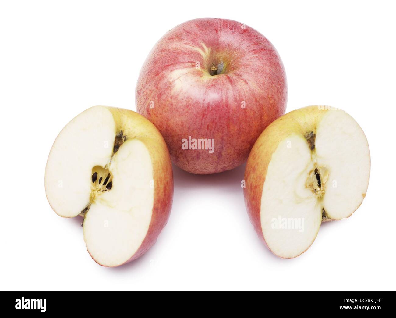 Two colored apple hi-res stock photography and images - Alamy