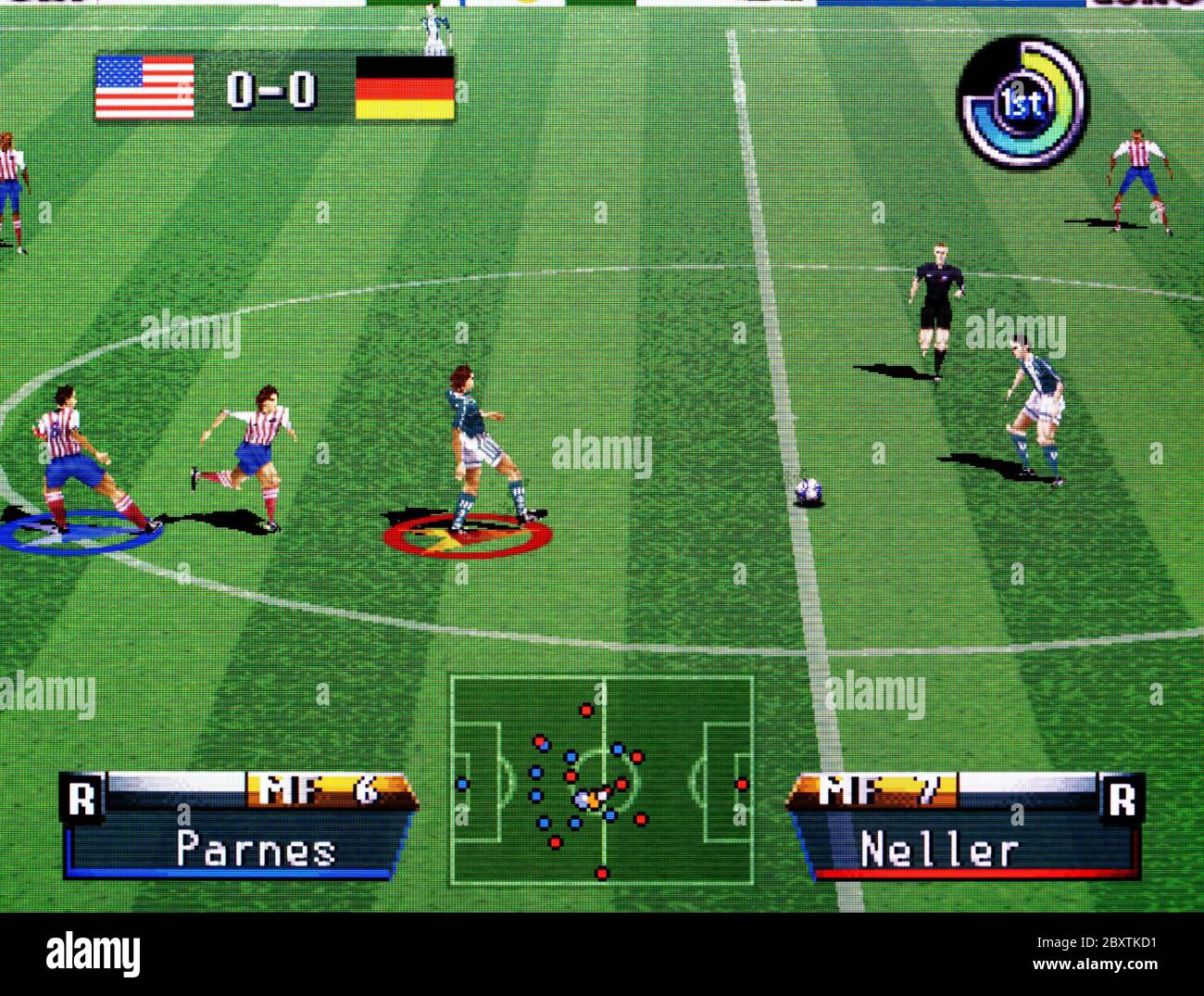 International Superstar Soccer Pro Gameplay (PSX,PsOne,Playstation) 