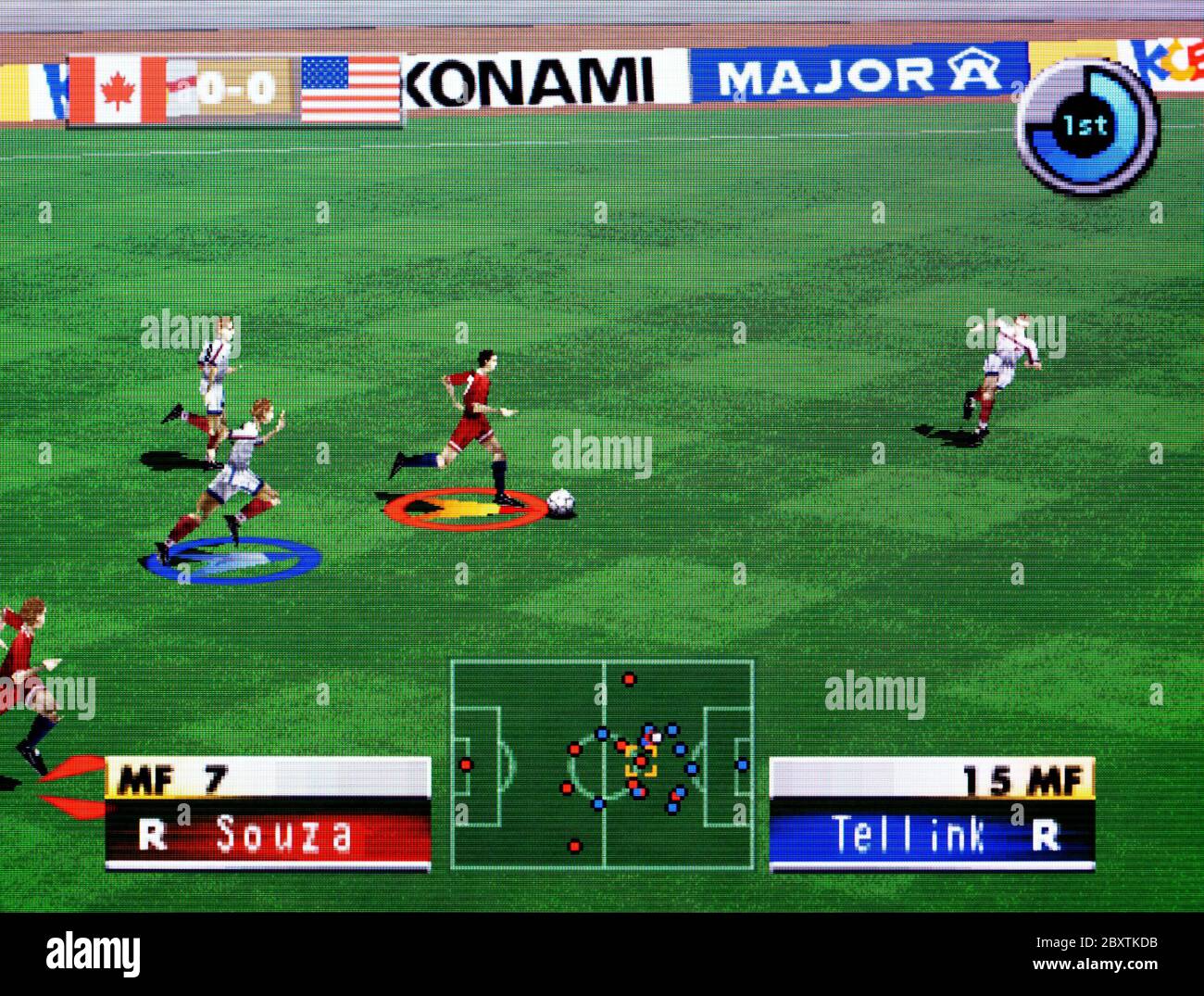 International Superstar Soccer 00 Iss Nintendo 64 Videogame Editorial Use Only Stock Photo Alamy