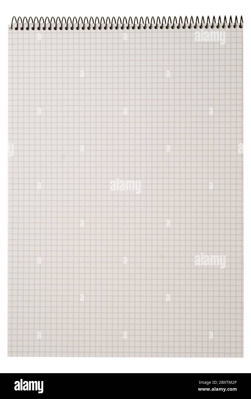spiral notebook Stock Photo