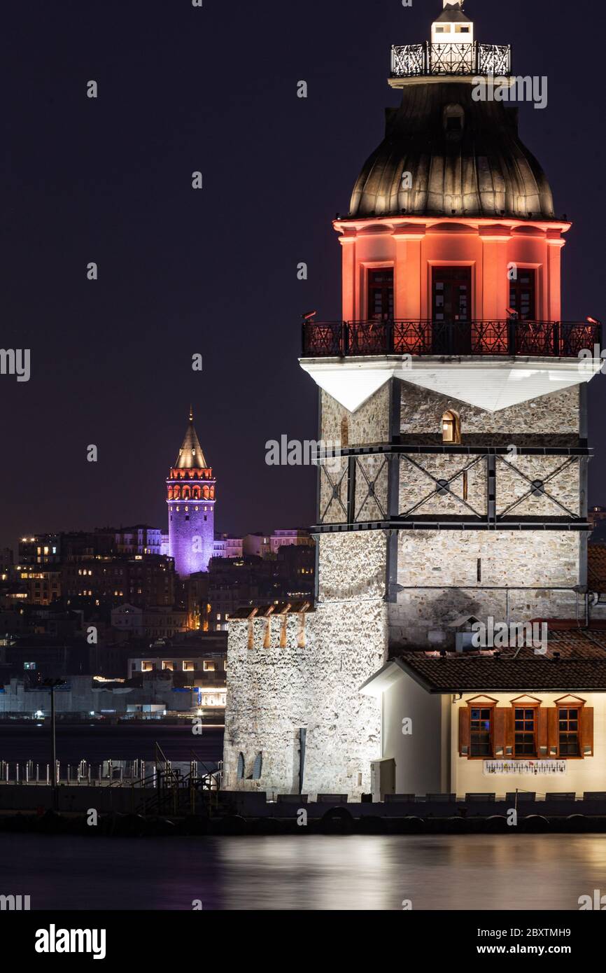 Maidens tower galata istanbul hi-res stock photography and images - Alamy