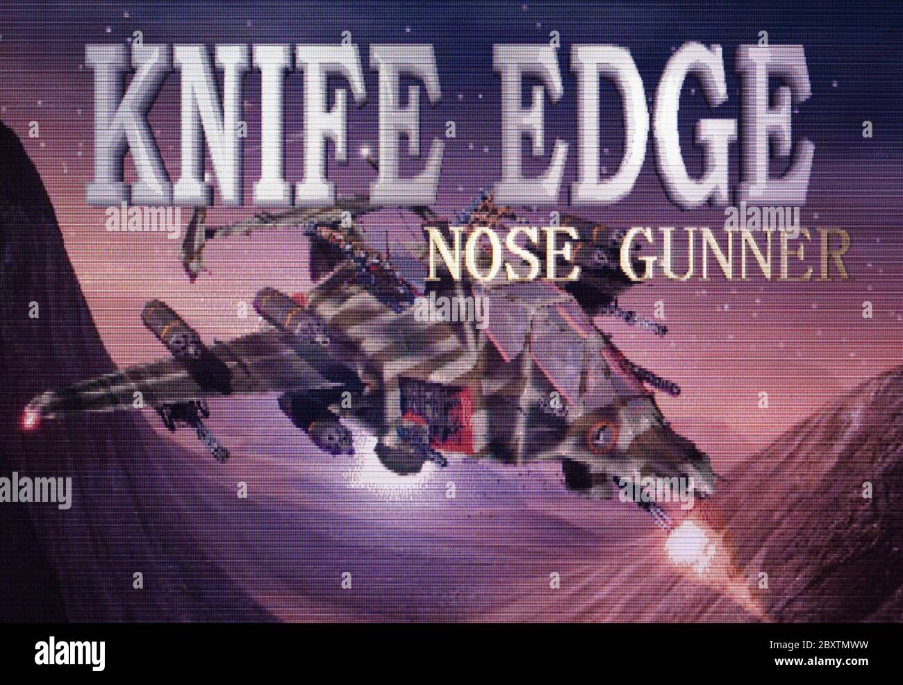 Knife Edge Nose Gunner Nintendo 64 Videogame Editorial use only