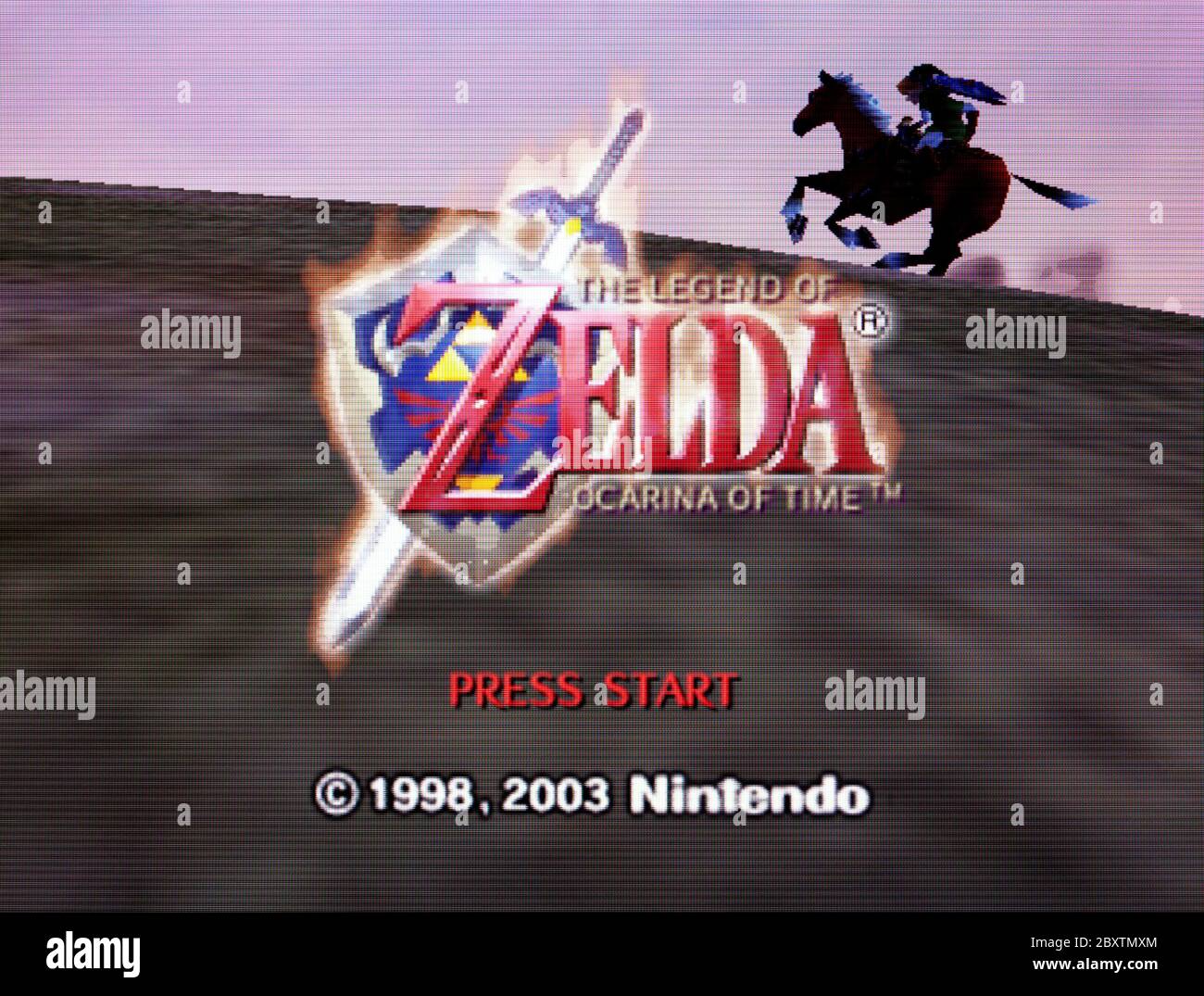 The Legend of Zelda Ocarina of Time Master Quest - Nintendo Gamecube  Videogame - Editorial use only Stock Photo - Alamy