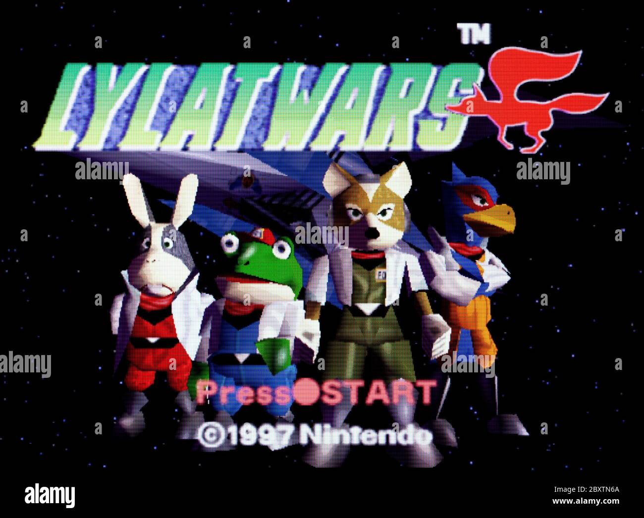 Lylat Wars - Nintendo 64 Videogame - Editorial use only Stock Photo - Alamy