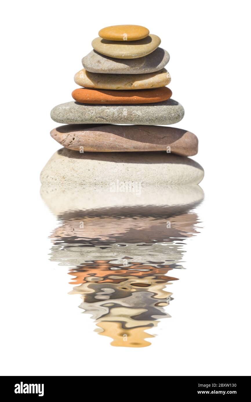 Stack of stones Stock Photo Alamy