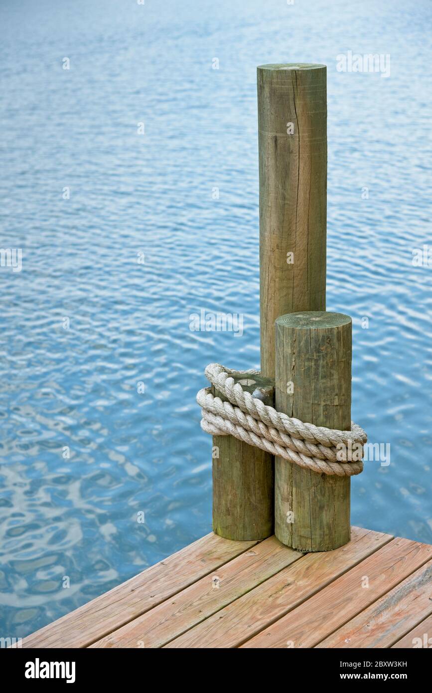 Ropes on pier Stock Photo by ©vaximilian 256729666
