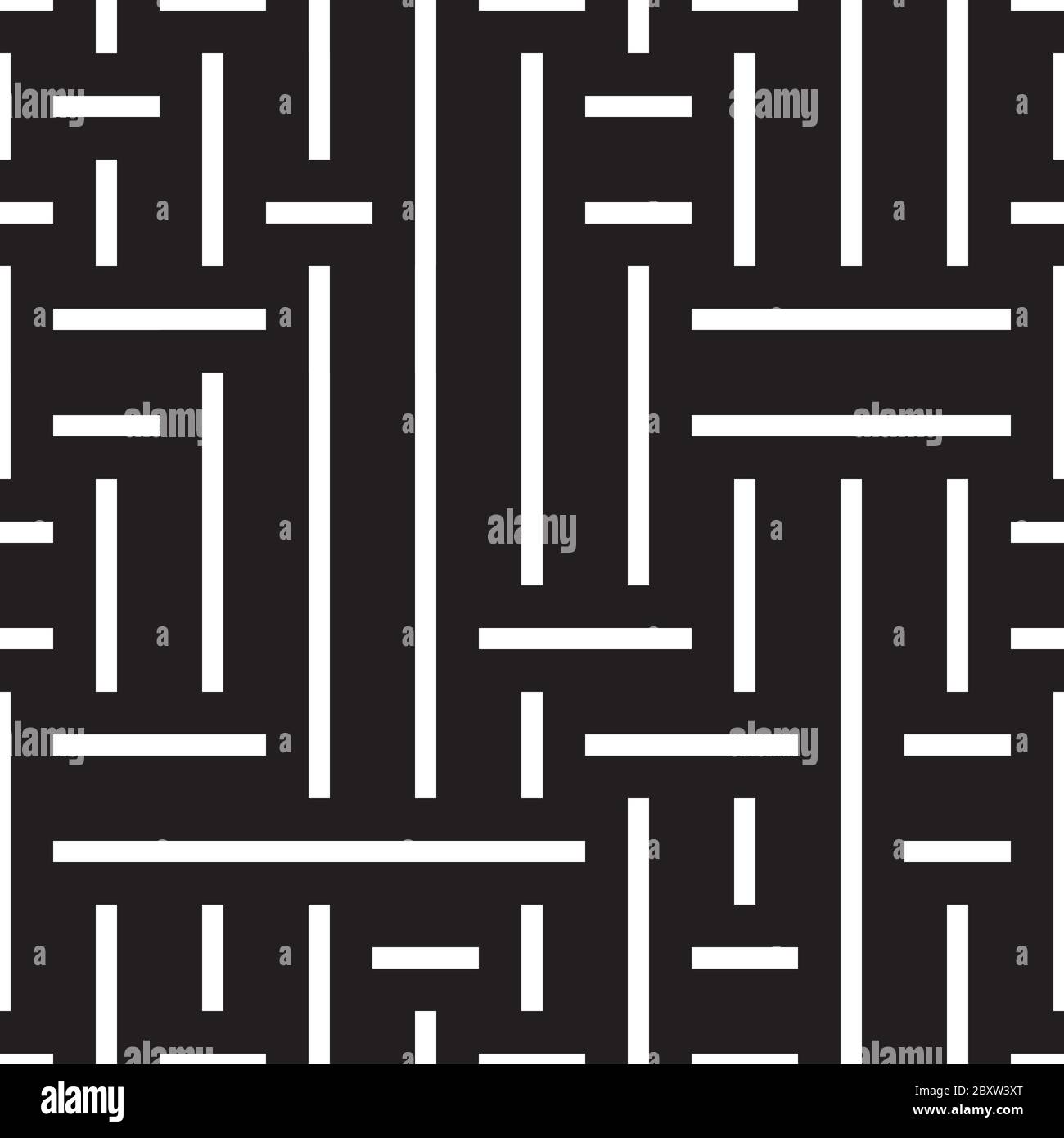 Seamless pattern with horizontal and vertical white segments Stock ...