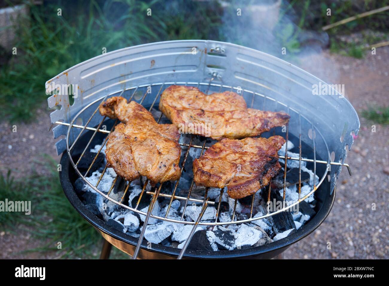 Close up gas grill hi-res stock photography and images - Alamy
