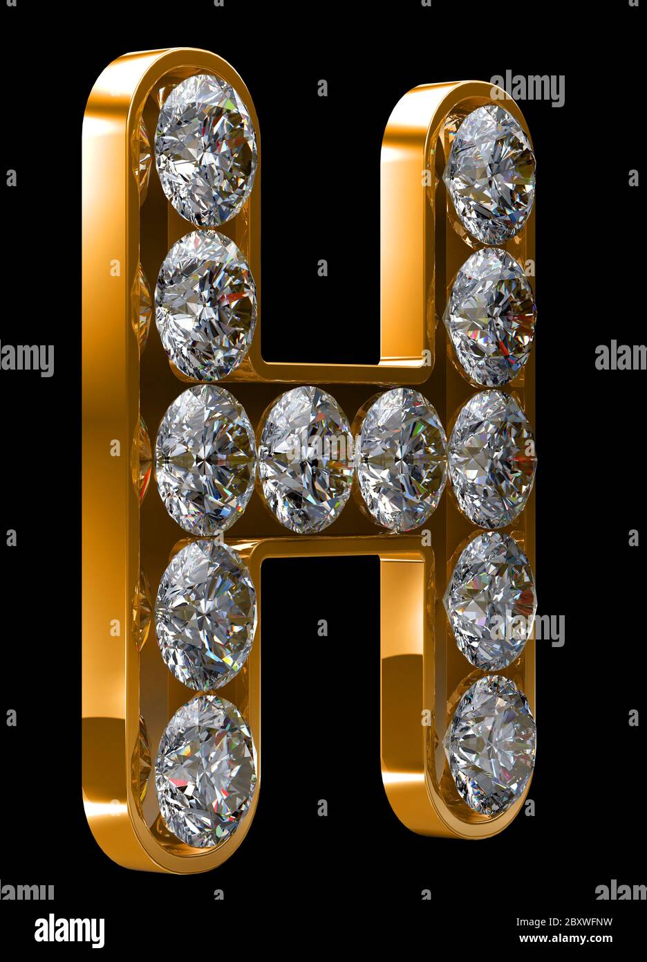 Diamond 2024 letter h