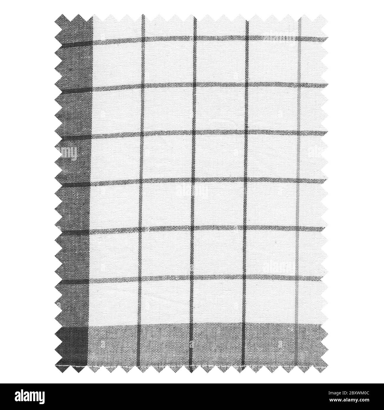 Fabric sample Black and White Stock Photos & Images - Alamy