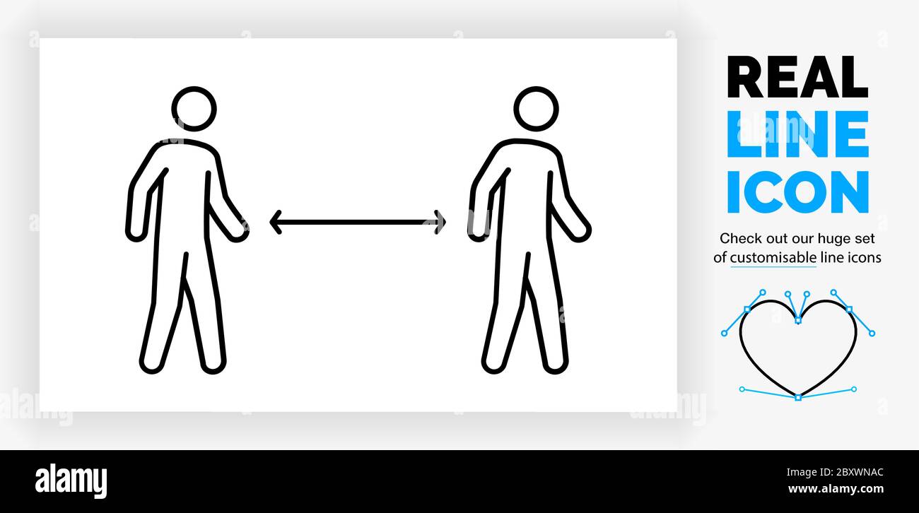 Walking Stick Figure Icon