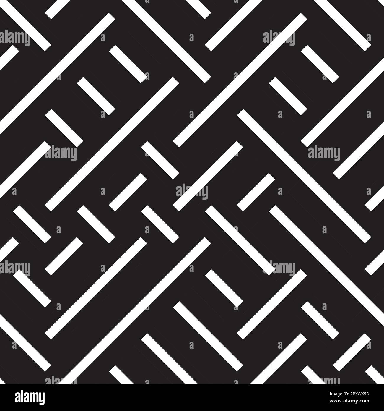 Seamless pattern with oblique white segments Stock Vector