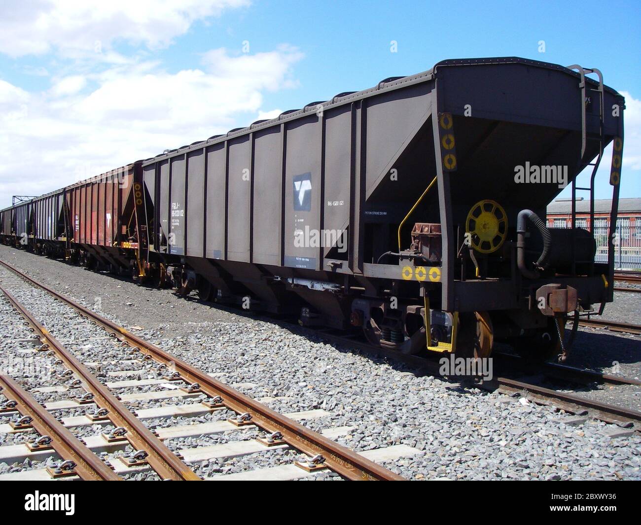 South African Railways Stock Photo