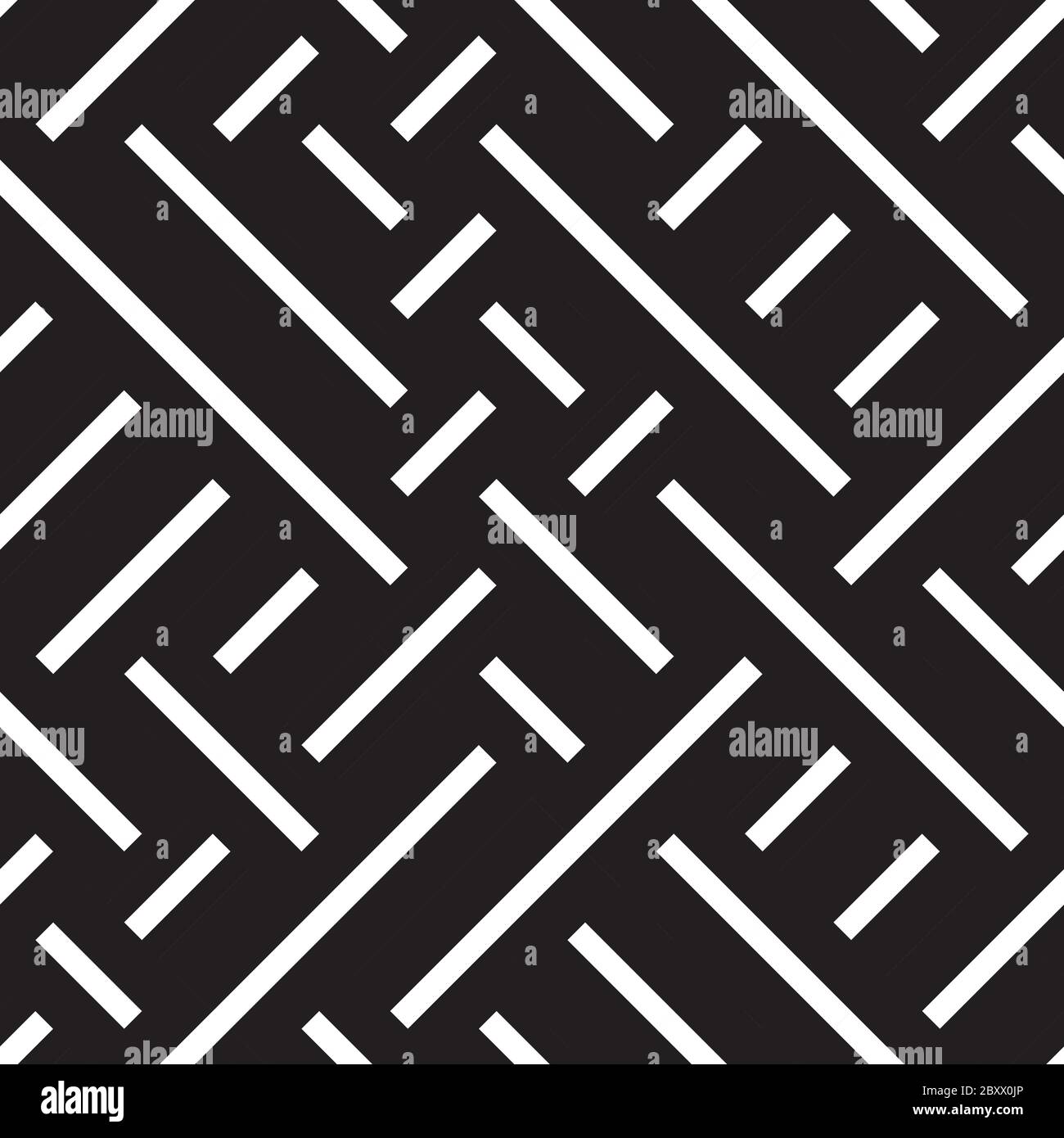 Seamless pattern with oblique white segments Stock Vector