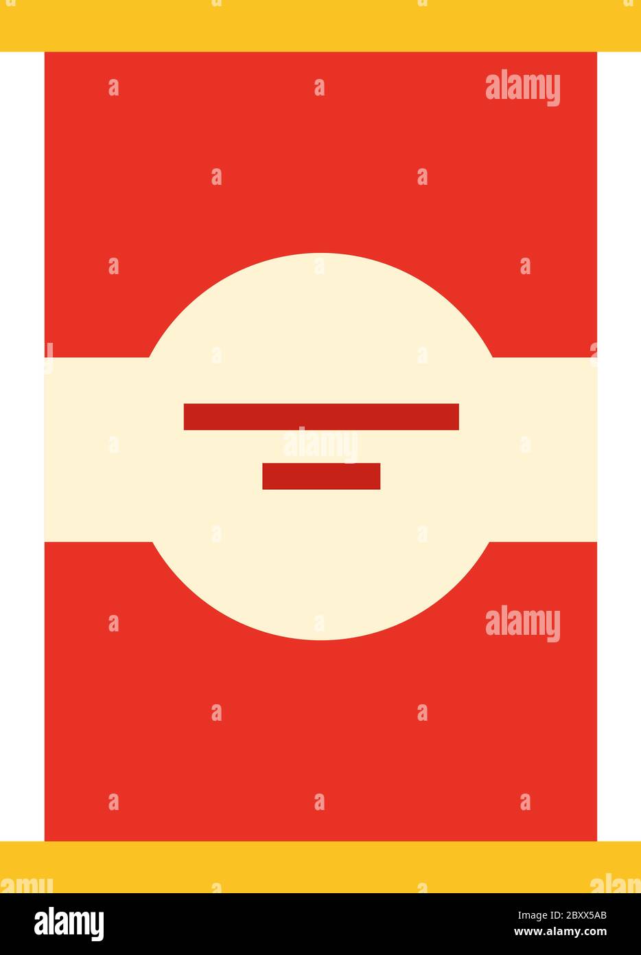 Canned tomatoes vector icon flat isolated Stock Vector