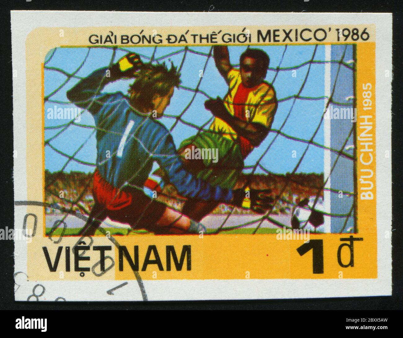 VIET NAM CIRCA 1986 1986 World Cup Soccer Championships Mexico