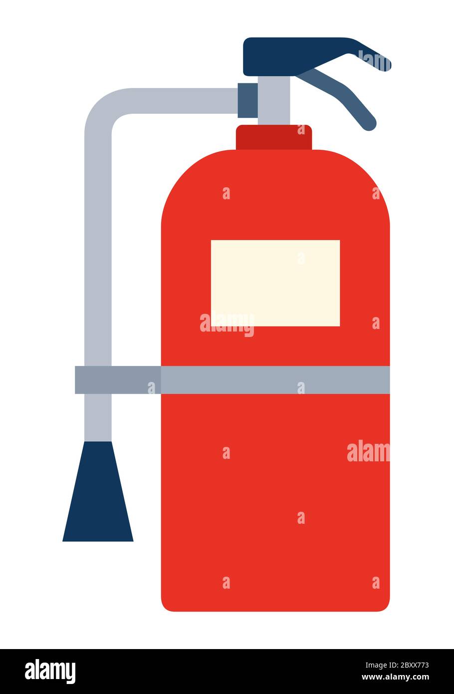 Fire extinguisher Boat Safety Kit vector icon flat isolated. Stock Vector