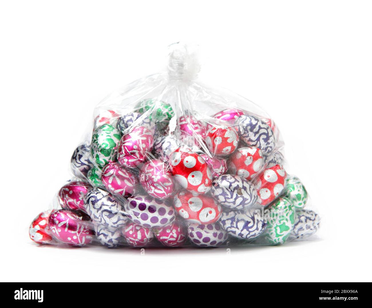 easter egg in pack Stock Photo