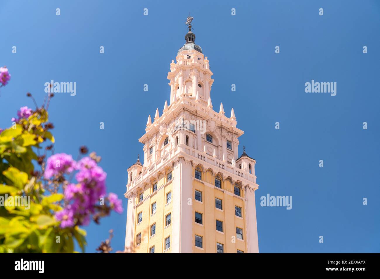 Freedom Tower Miami Stock Photo