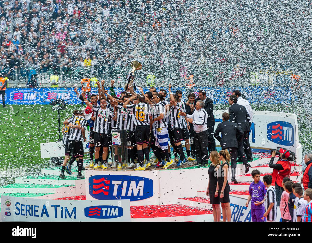 Juventus 30th scudetto celebration Stock Photo