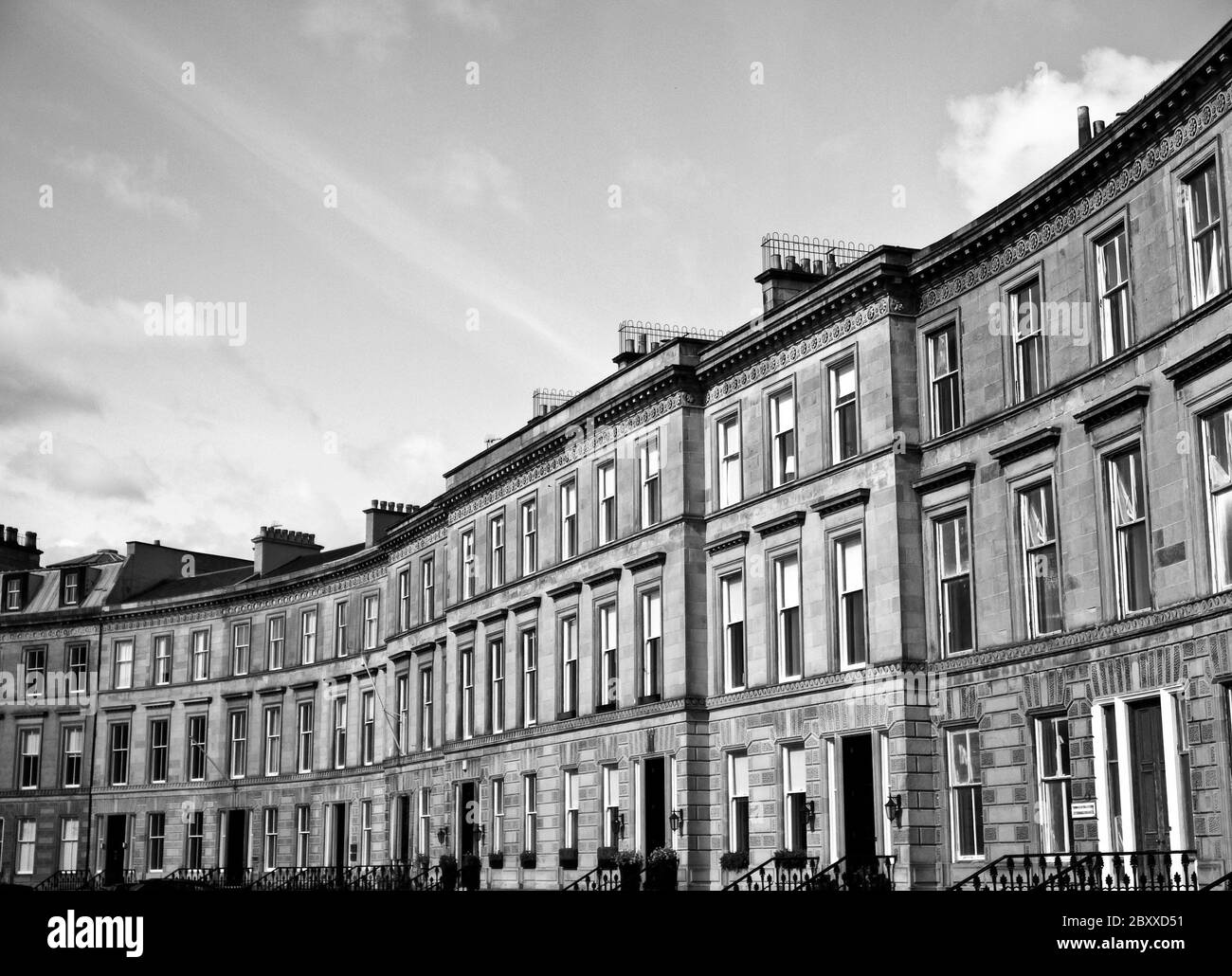 Victorian terraced uk Black and White Stock Photos & Images - Alamy