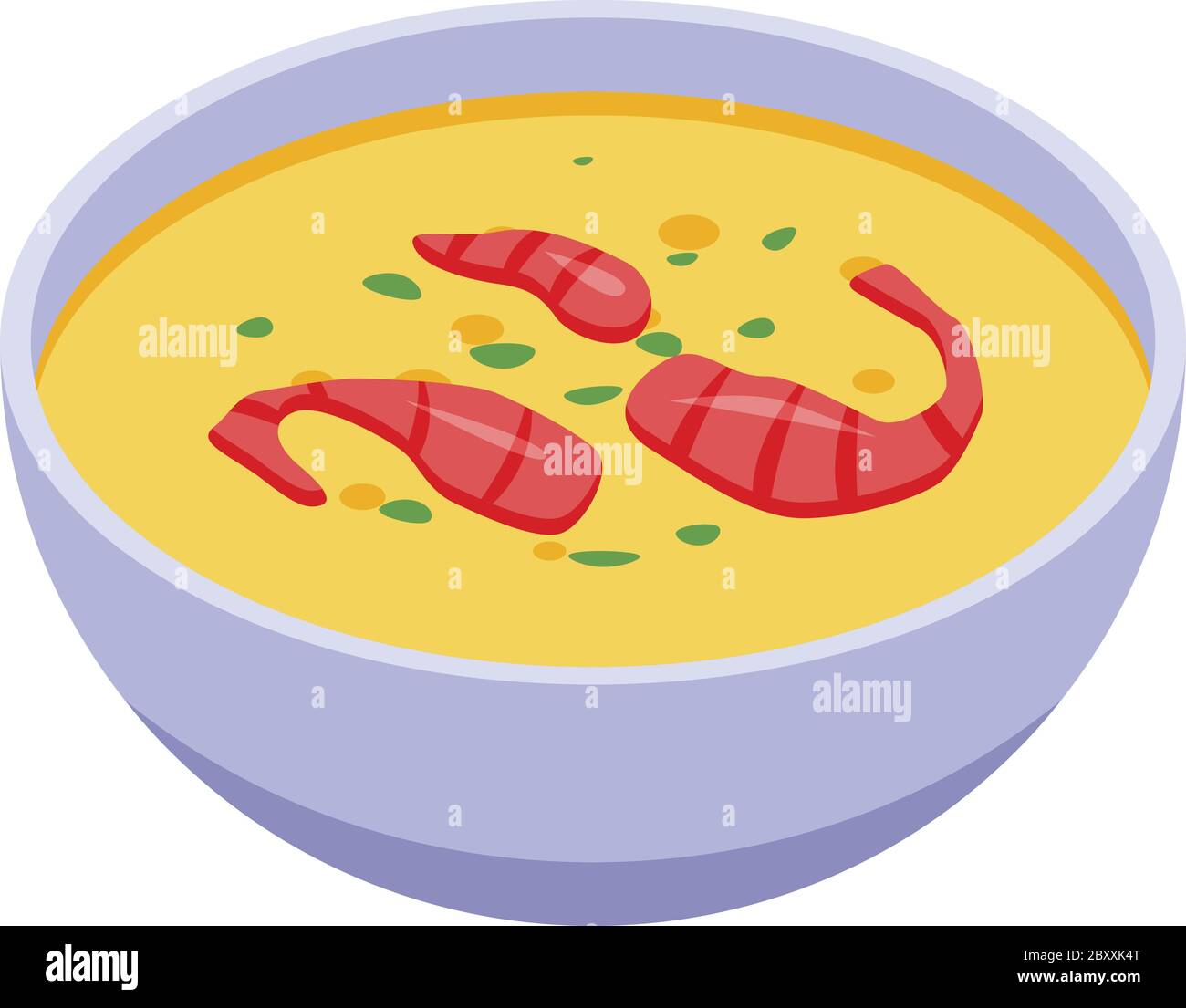 Cartoon red shrimp crab lobster Cut Out Stock Images & Pictures - Alamy