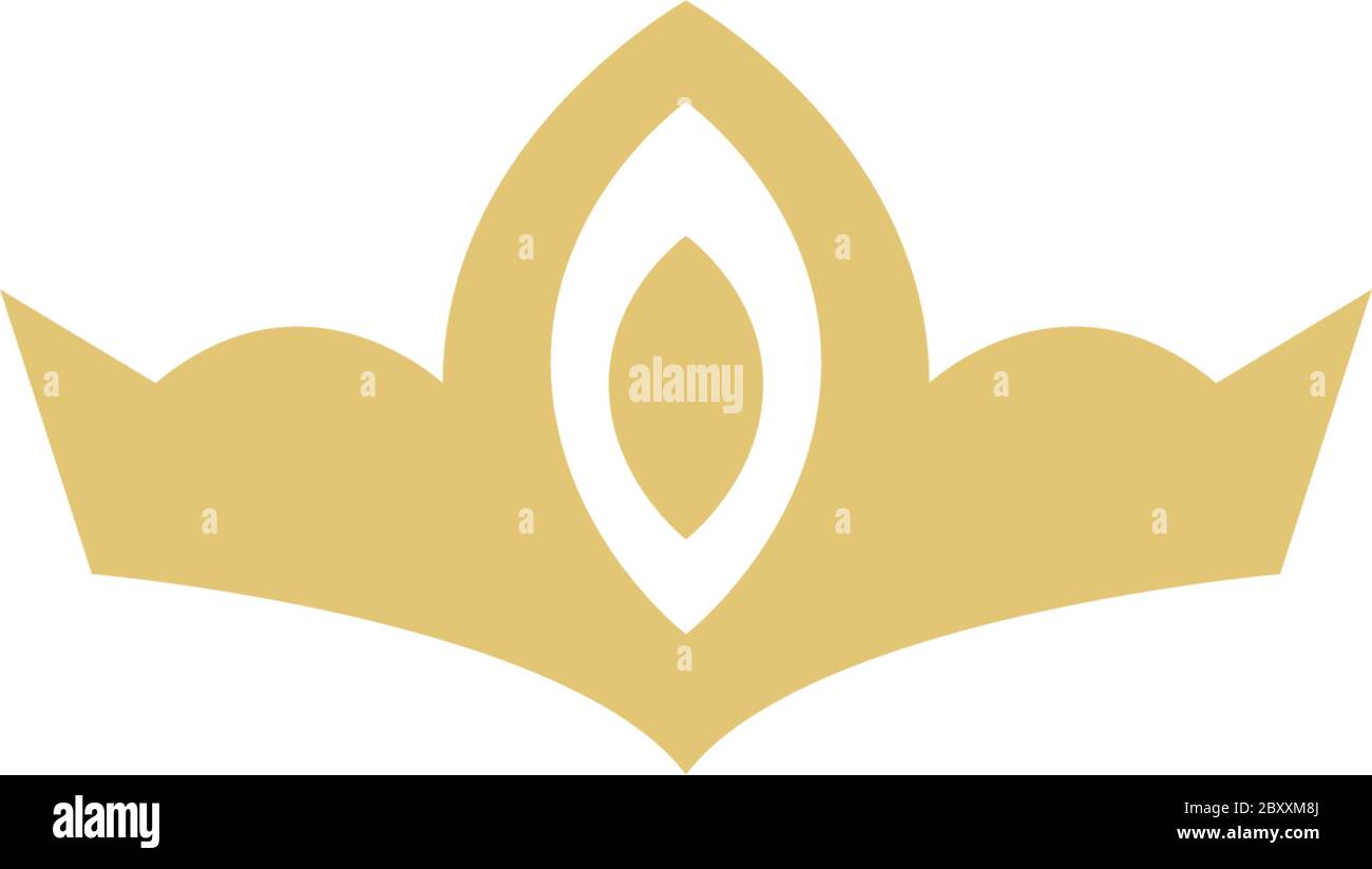 Crown Concept Logo icon Design Template Stock Vector Image & Art - Alamy