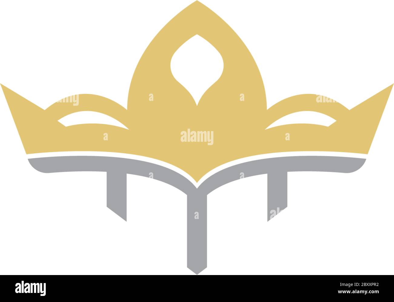 Crown Concept Logo icon Design Template Stock Vector Image & Art - Alamy