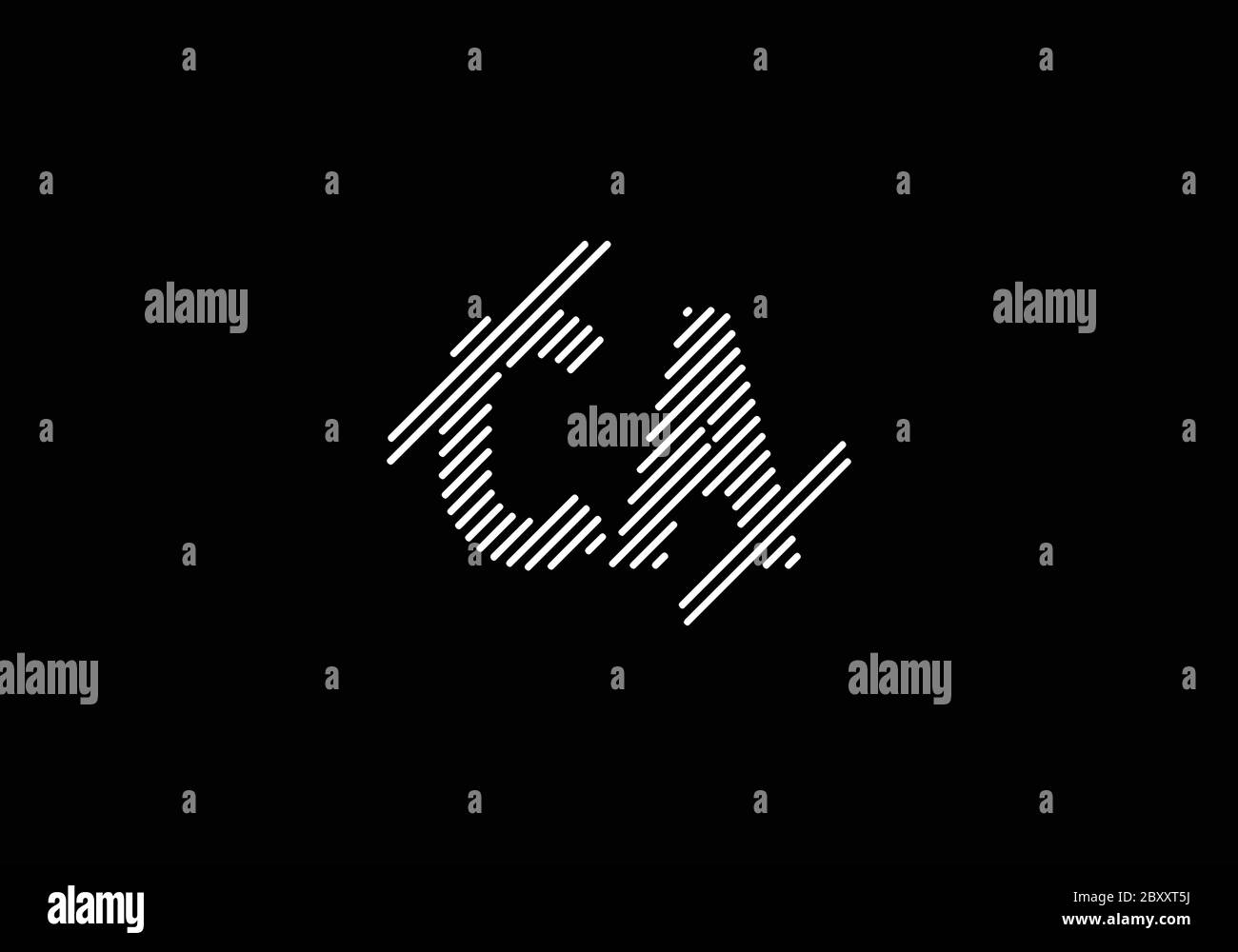 Initial Monogram Letter C A Logo Design Vector Template. C A Letter