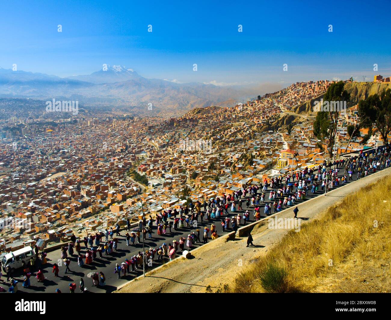 Bolivia la paz government hi-res stock photography and images - Alamy