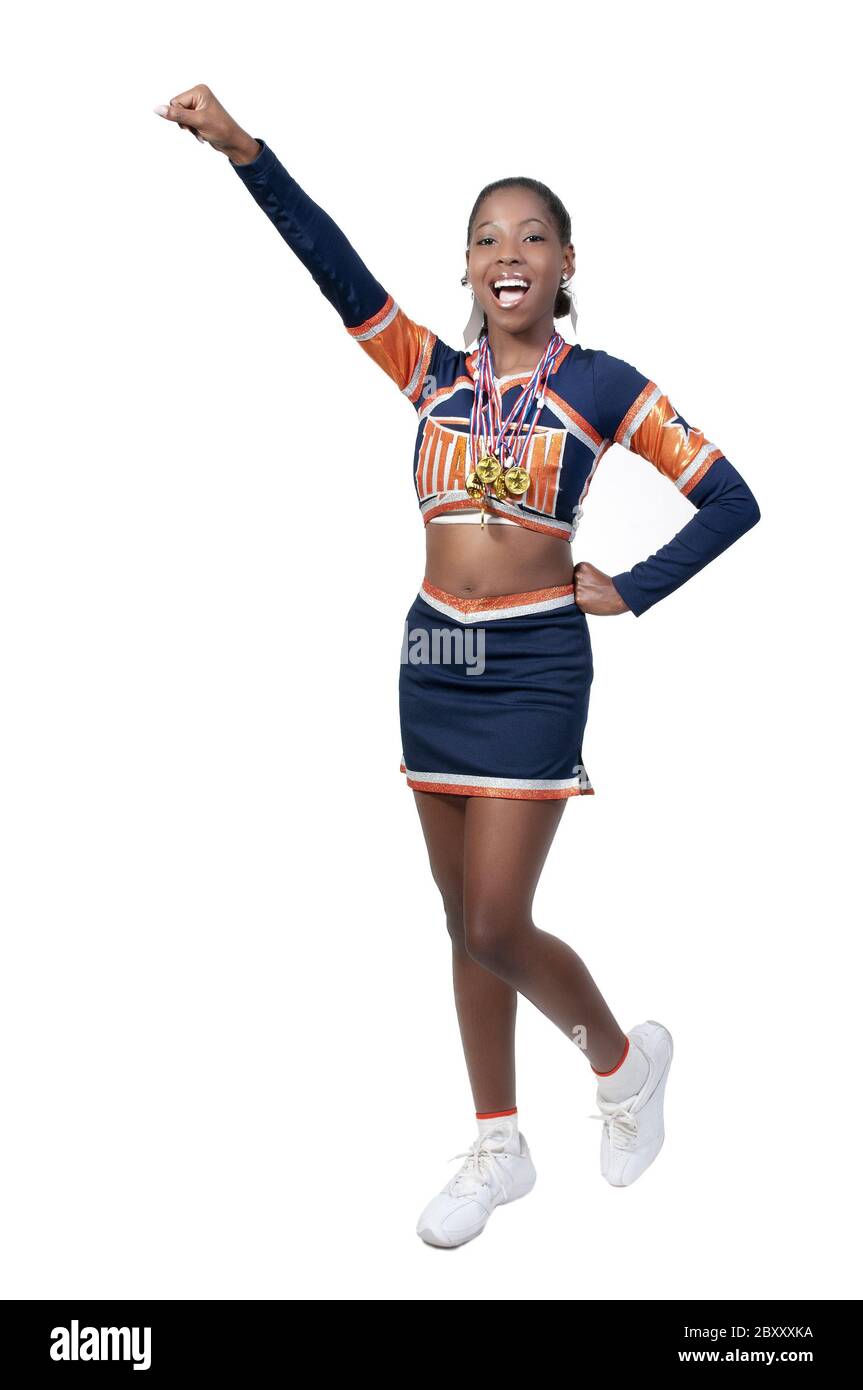 Interracial Cheerleaders