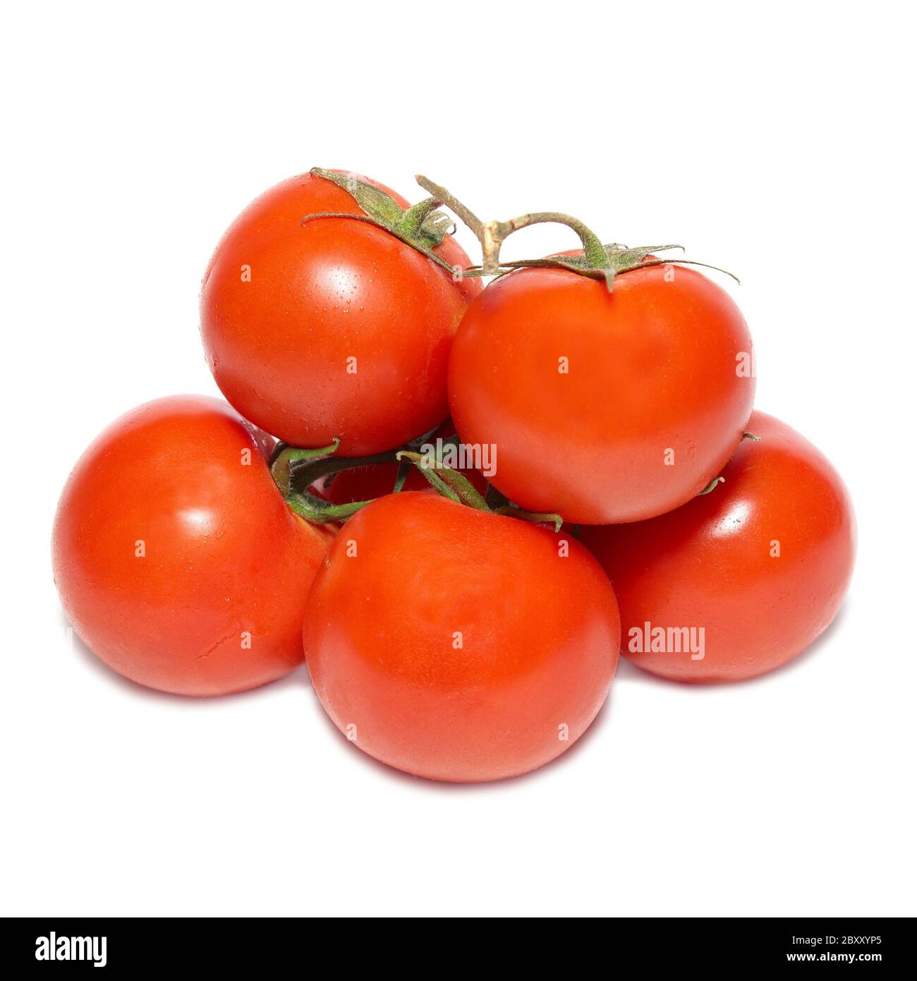 Group of red tomatoes Stock Photo - Alamy